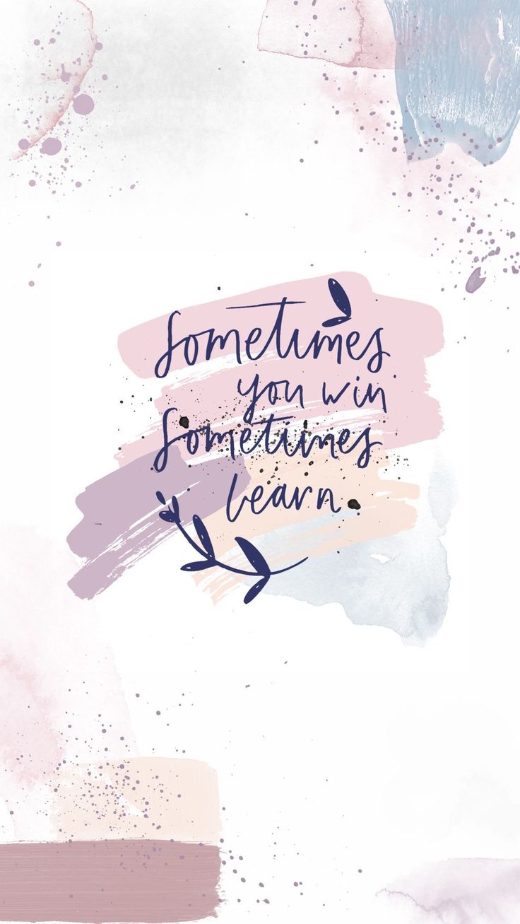 Sometimes You Win Sometimes You Learn Wall Art – Inspirational Quote Print