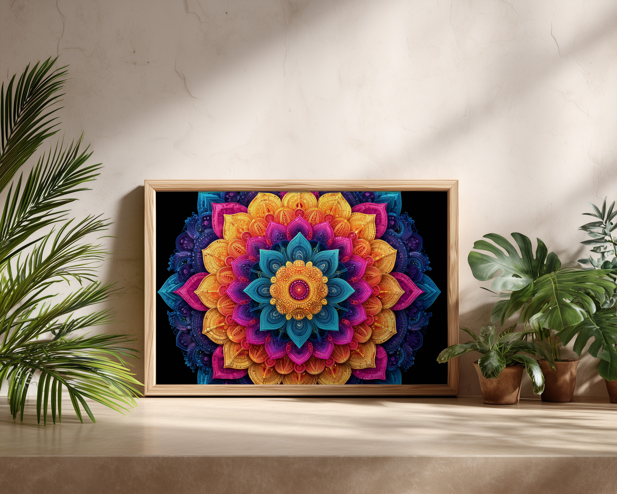 Radiant Lotus Mandala