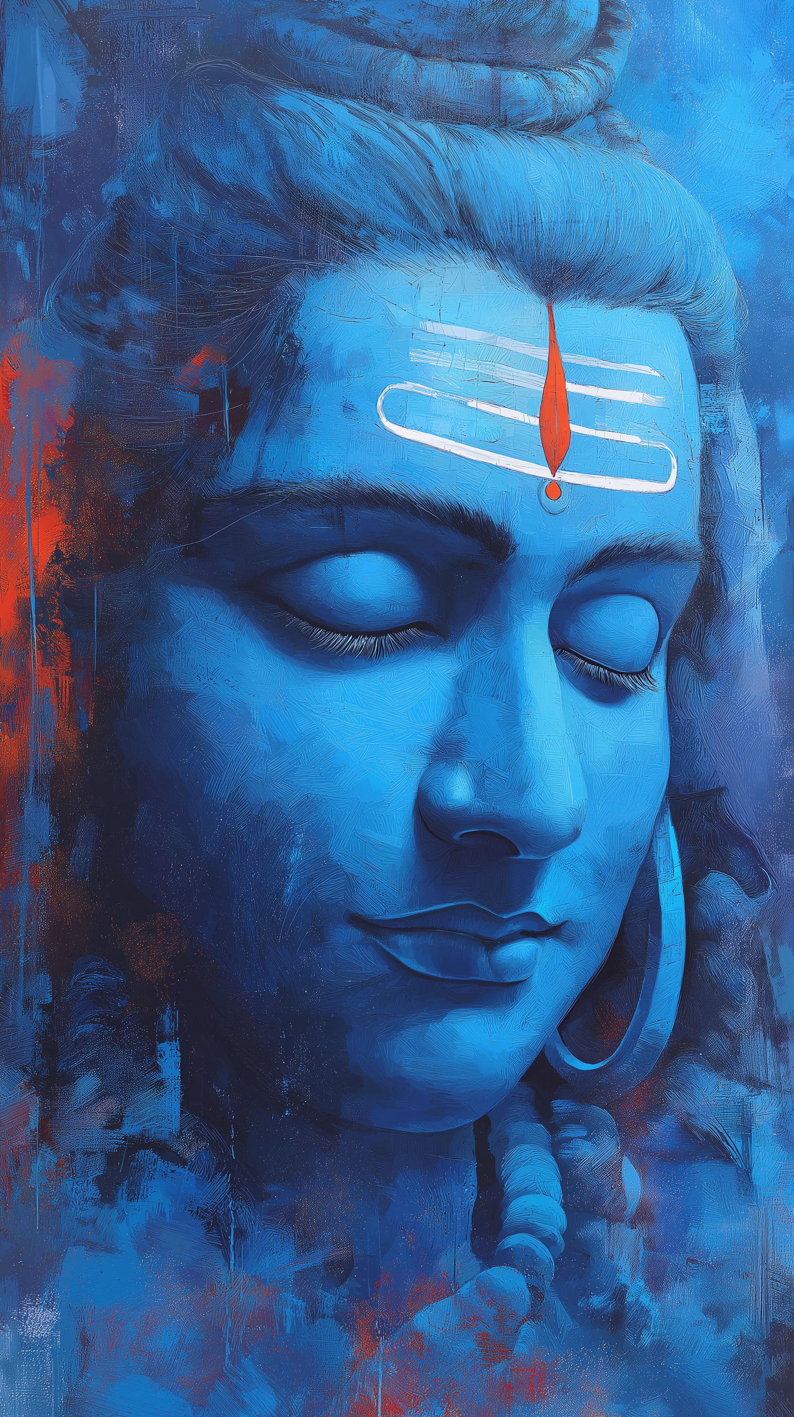 Shiva in Tranquil Stillness – The Silent Witness