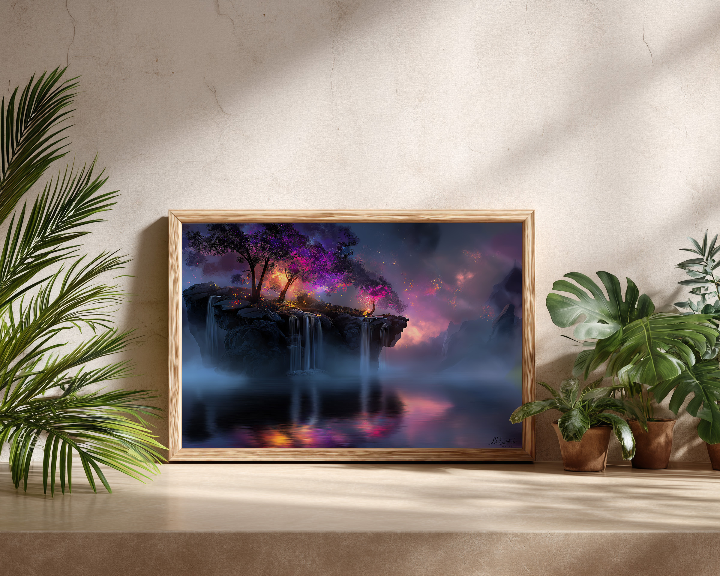 Enchanted Twilight Oasis