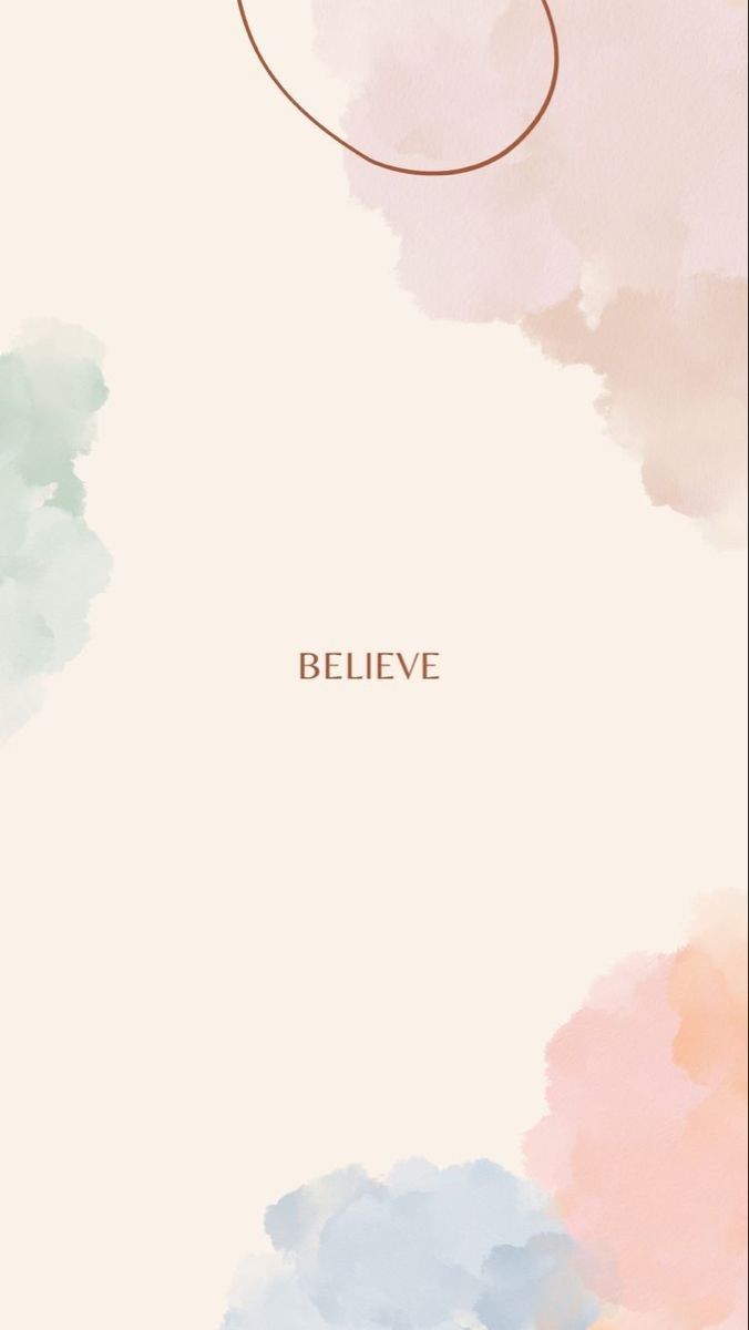 Believe Minimalist Wall Art – Inspirational Quote Typography Print