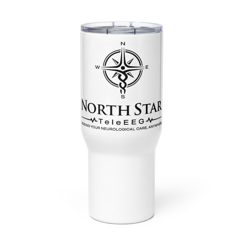 Logo 2 travel mug with a handle