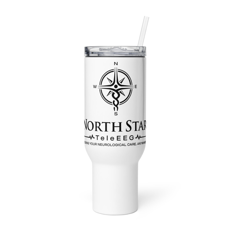 Logo 2 travel mug with a handle