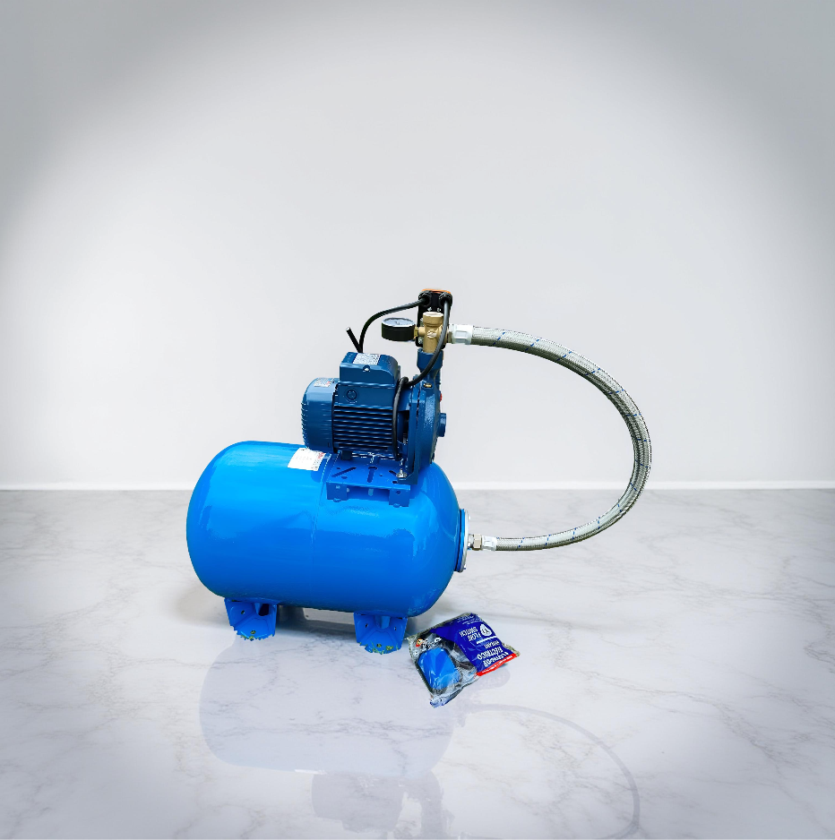 Bomba de agua con tanque de presión