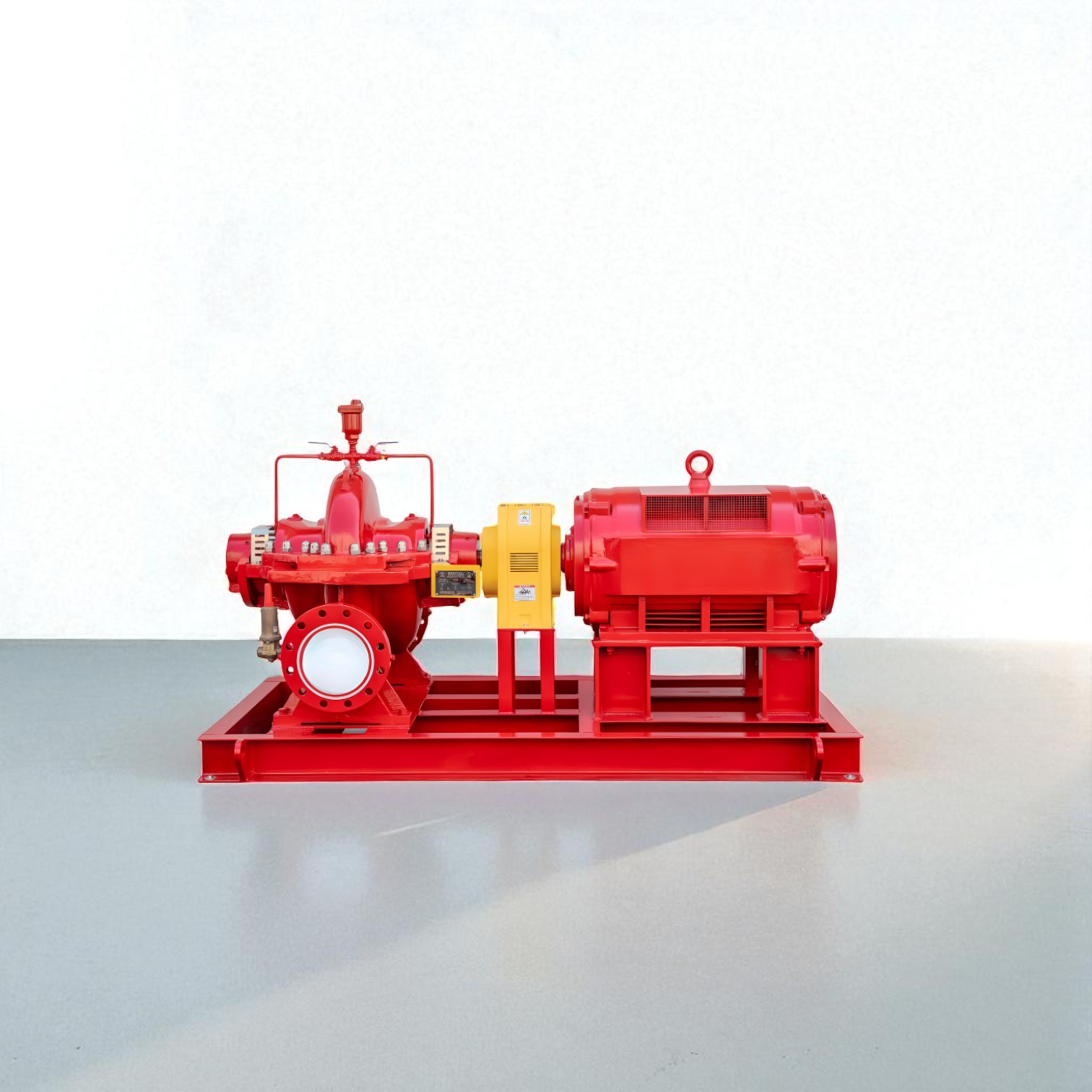 Electrobomba contra incendios carcasa partida 