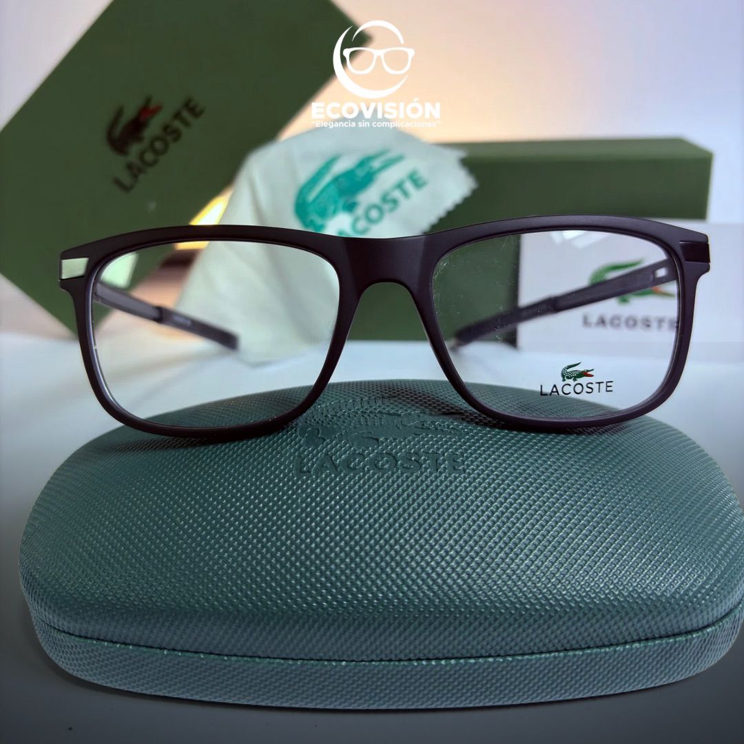 Gafas de Lacoste marrón