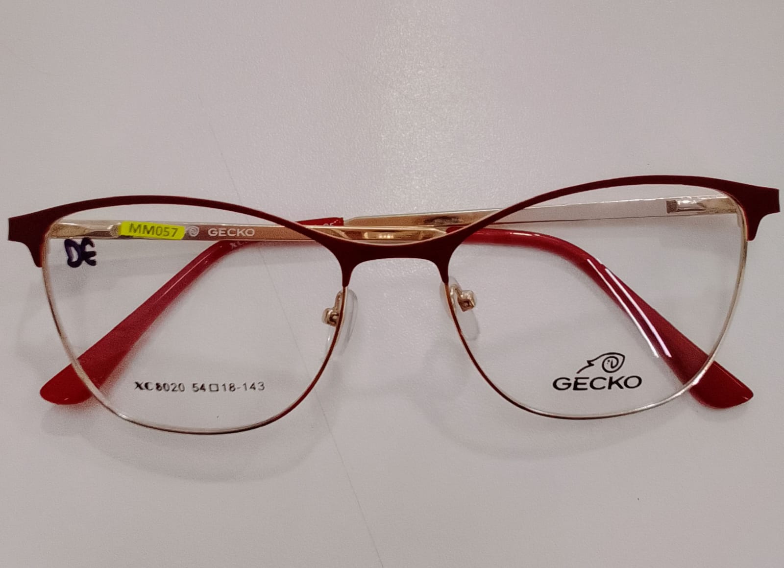 Gafas Gecko rojas
