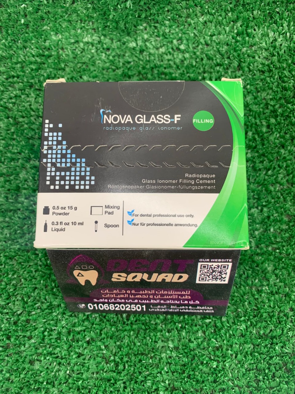 NOVA GLASS-F (Glass Ionomer Filling Cement)