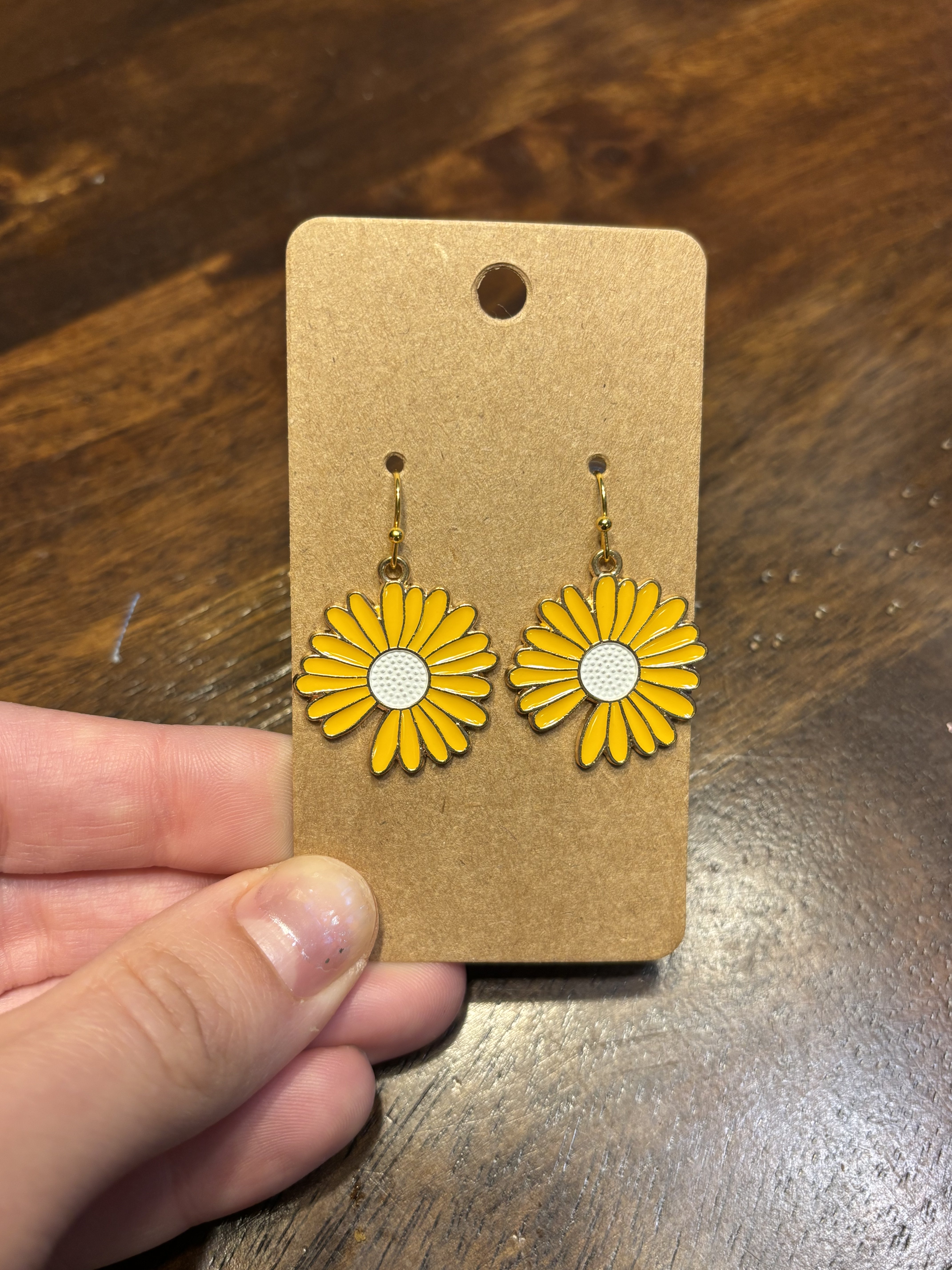 Daisy Flower Earrings