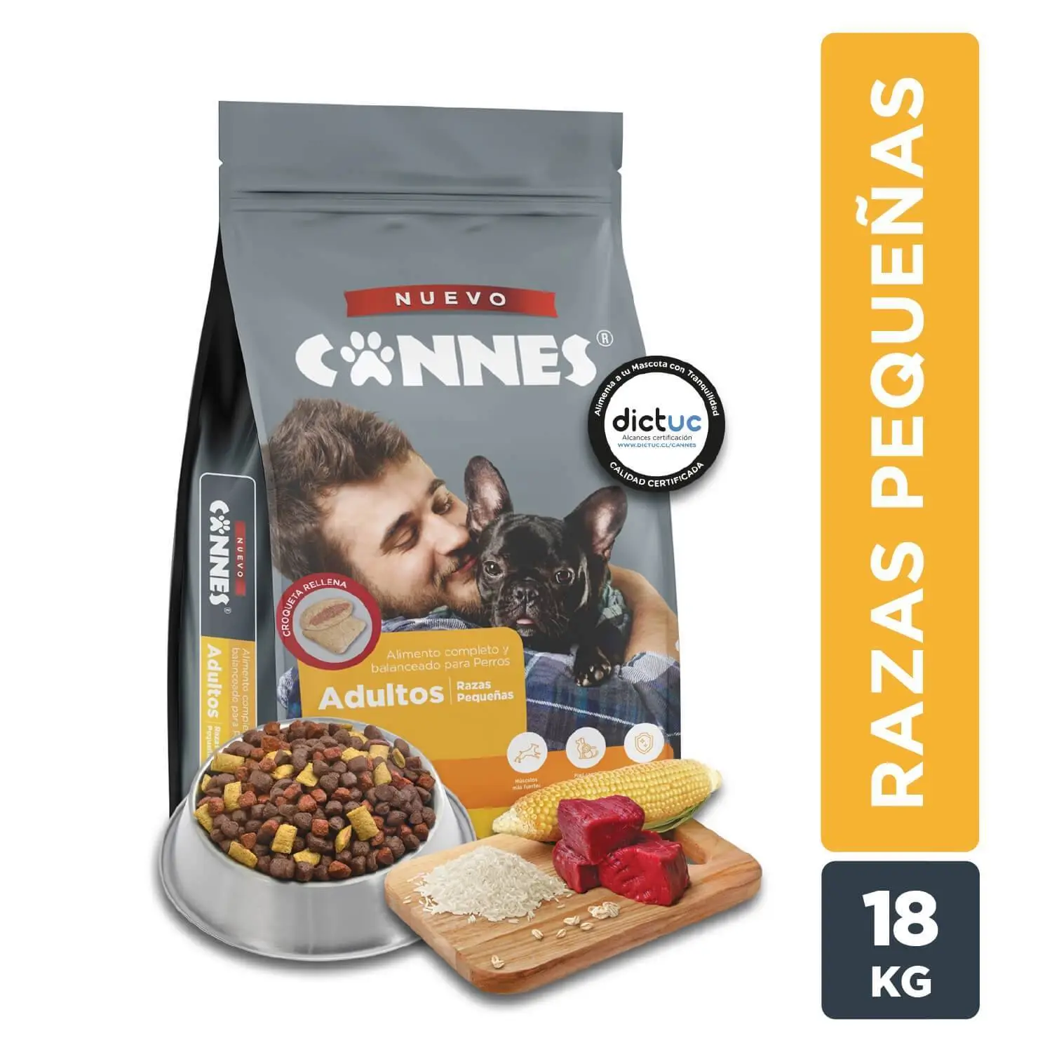 Cannes adulto razas pequeñas 18kg