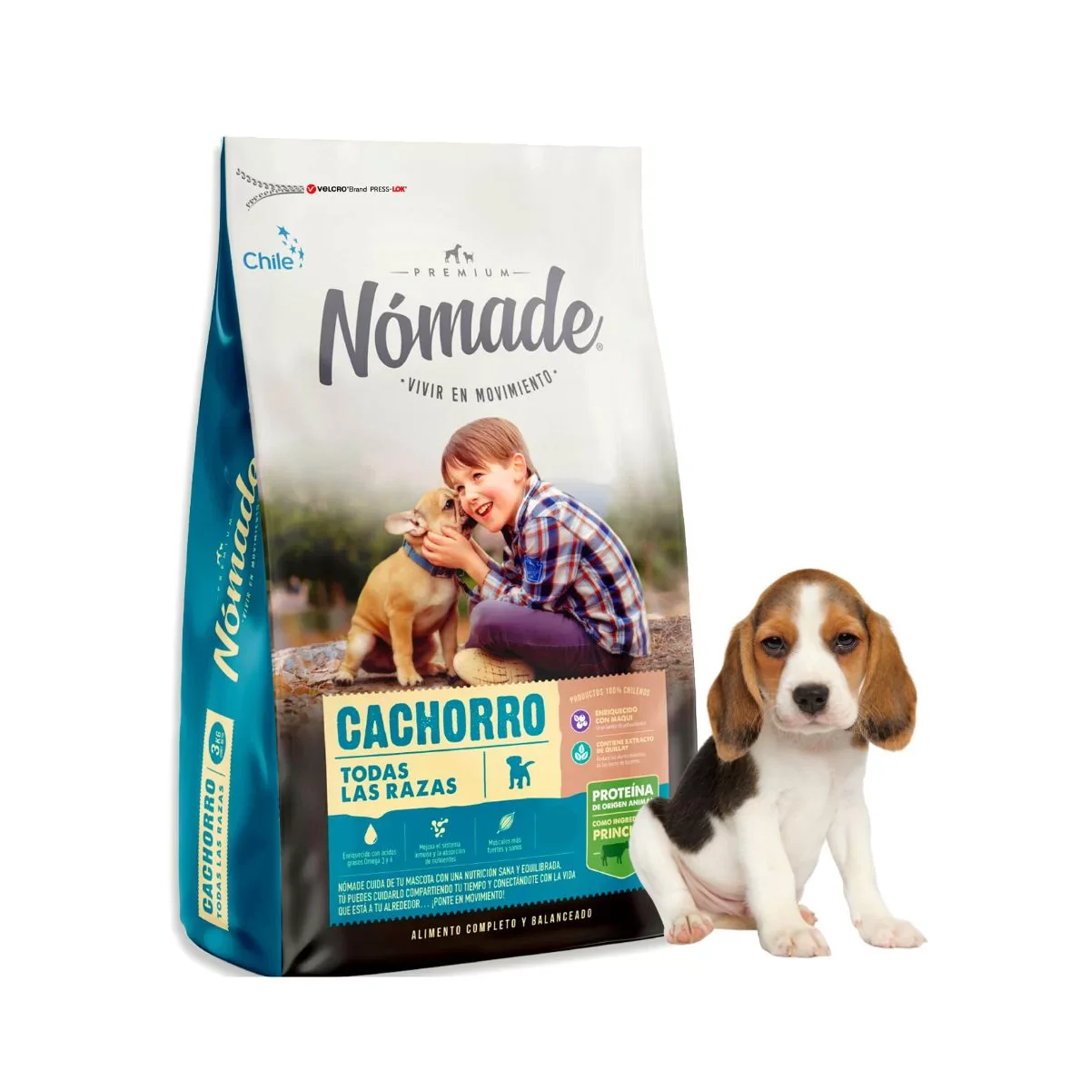 Nomade Cachorro todas las razas 10 kg