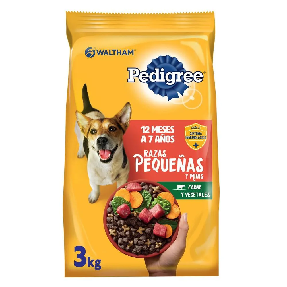 Pedigree Adulto Raza pequeñas 3kg 