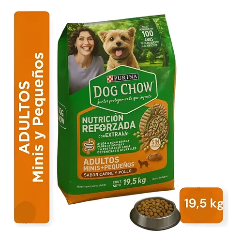 Dog Chow Adulto Raza Pequeña 19,5 kg