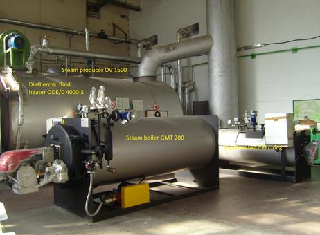 	Garioni GMT 200 Steam generator 2 to/h + overheater