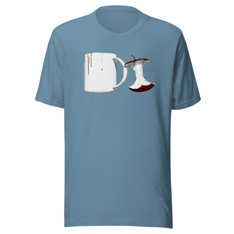 Coffe and an Apple Unisex t-shirt
