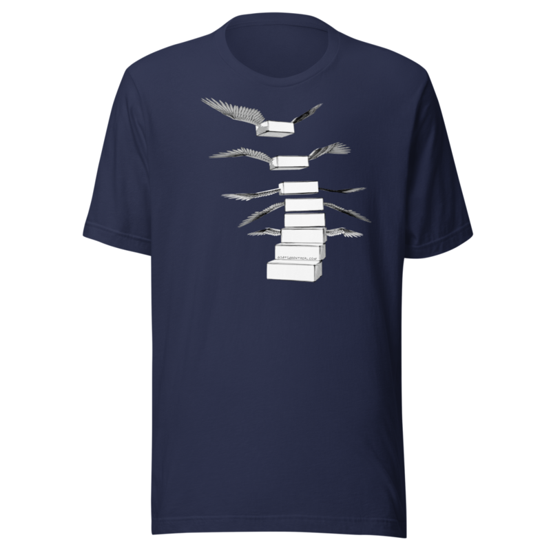 Flight of Stairs Unisex t-shirt