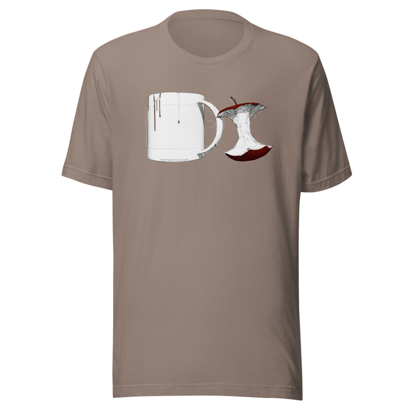 Coffe and an Apple Unisex t-shirt