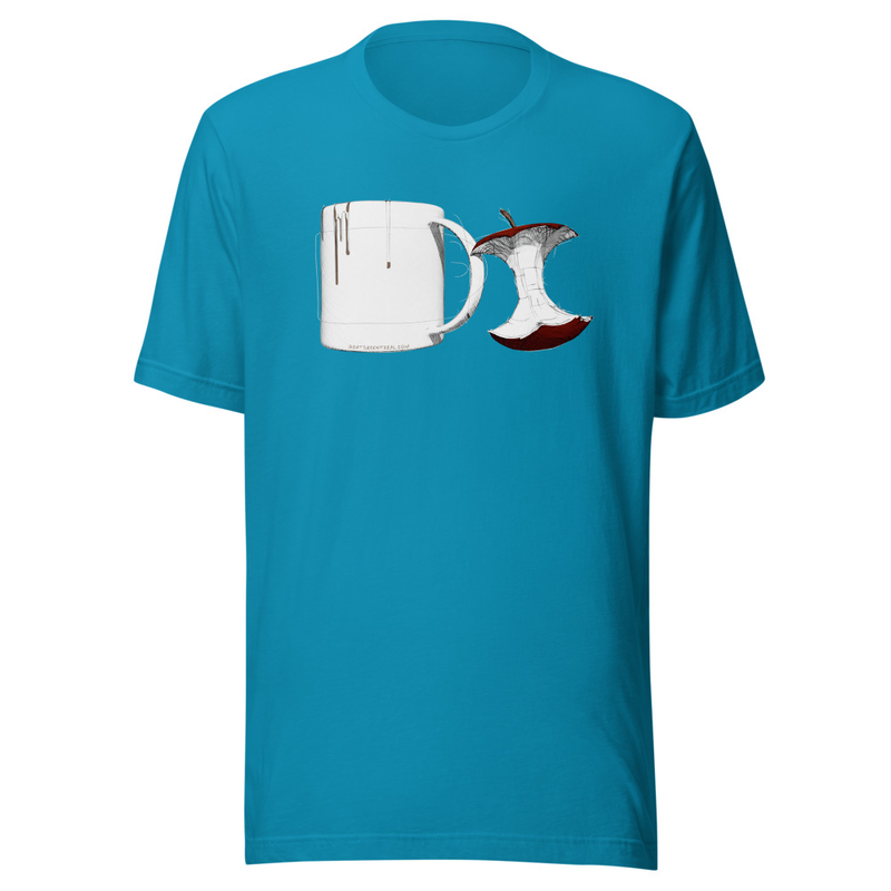 Coffe and an Apple Unisex t-shirt