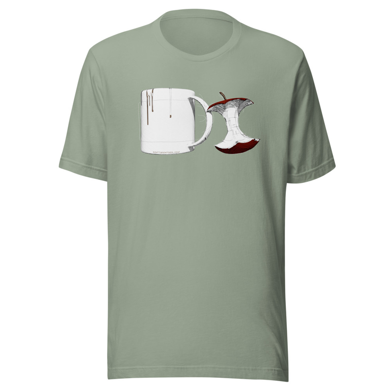 Coffe and an Apple Unisex t-shirt