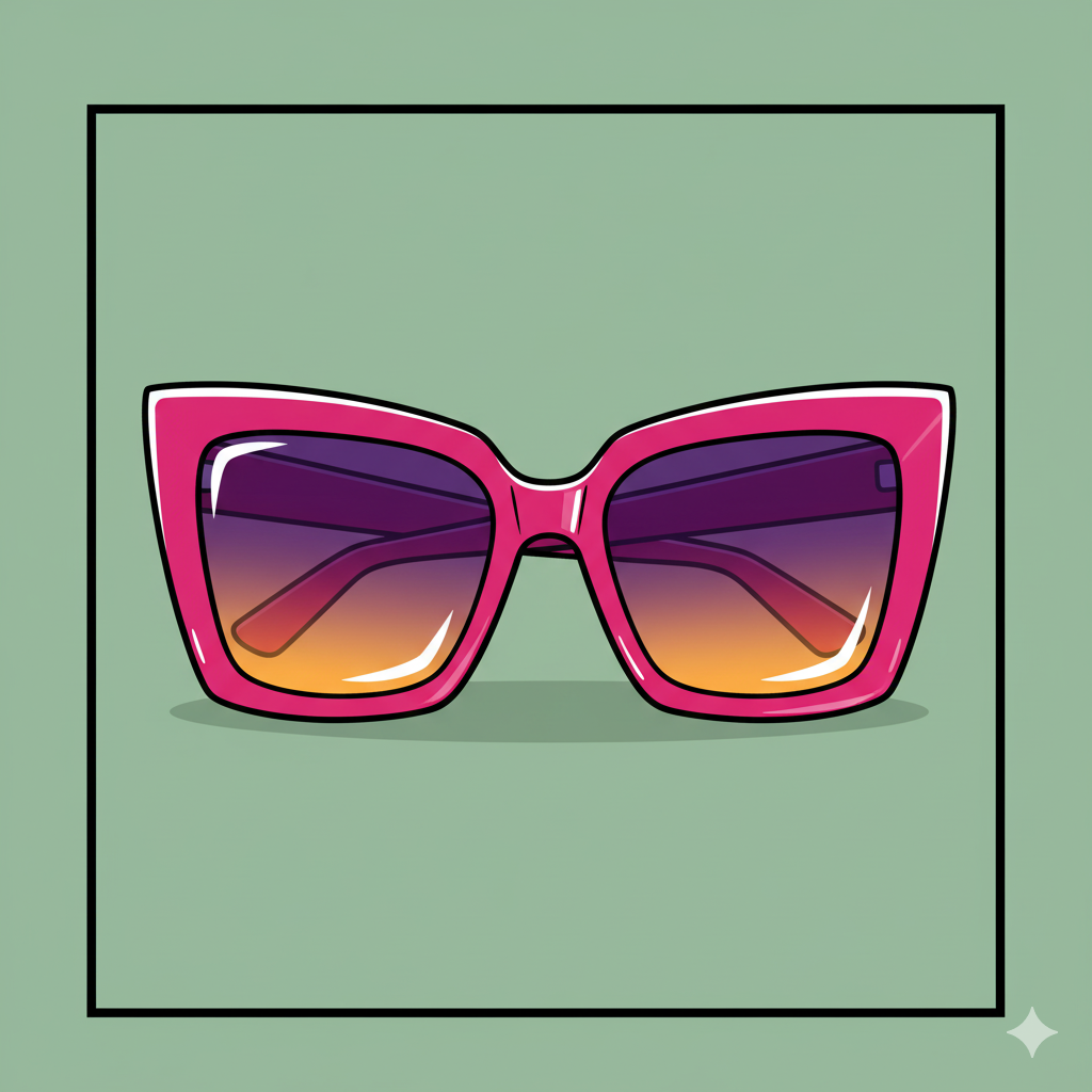 Anteojos Modernos y Elegantes