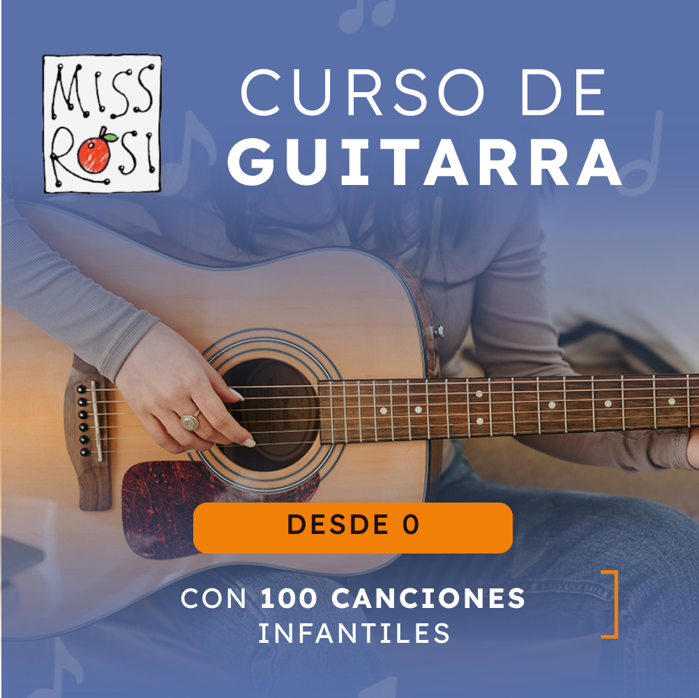 Curso de Guitarra Online con Miss Rosi