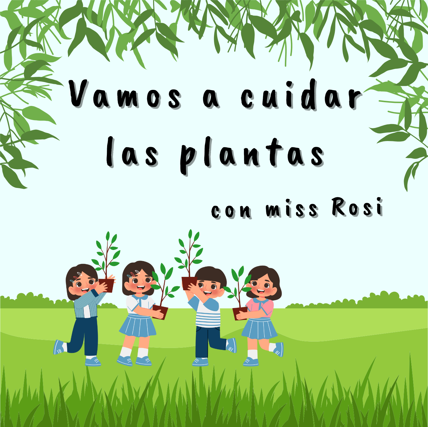Audiocuento: Vamos a cuidar las plantas