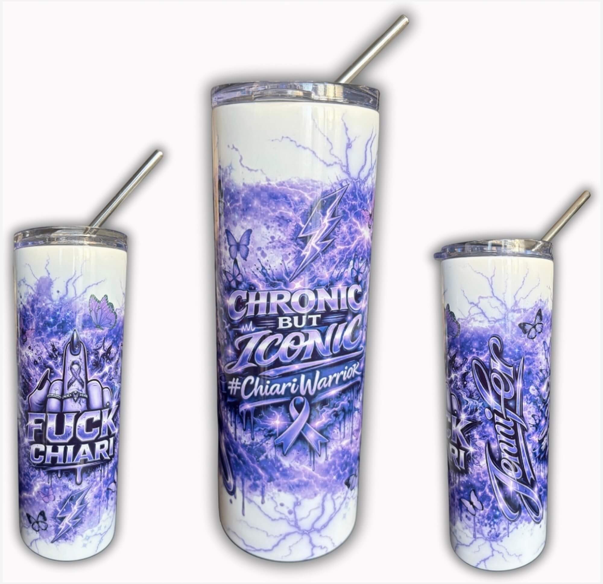 Chronic but Iconic Tumbler -  Warrior Collection
