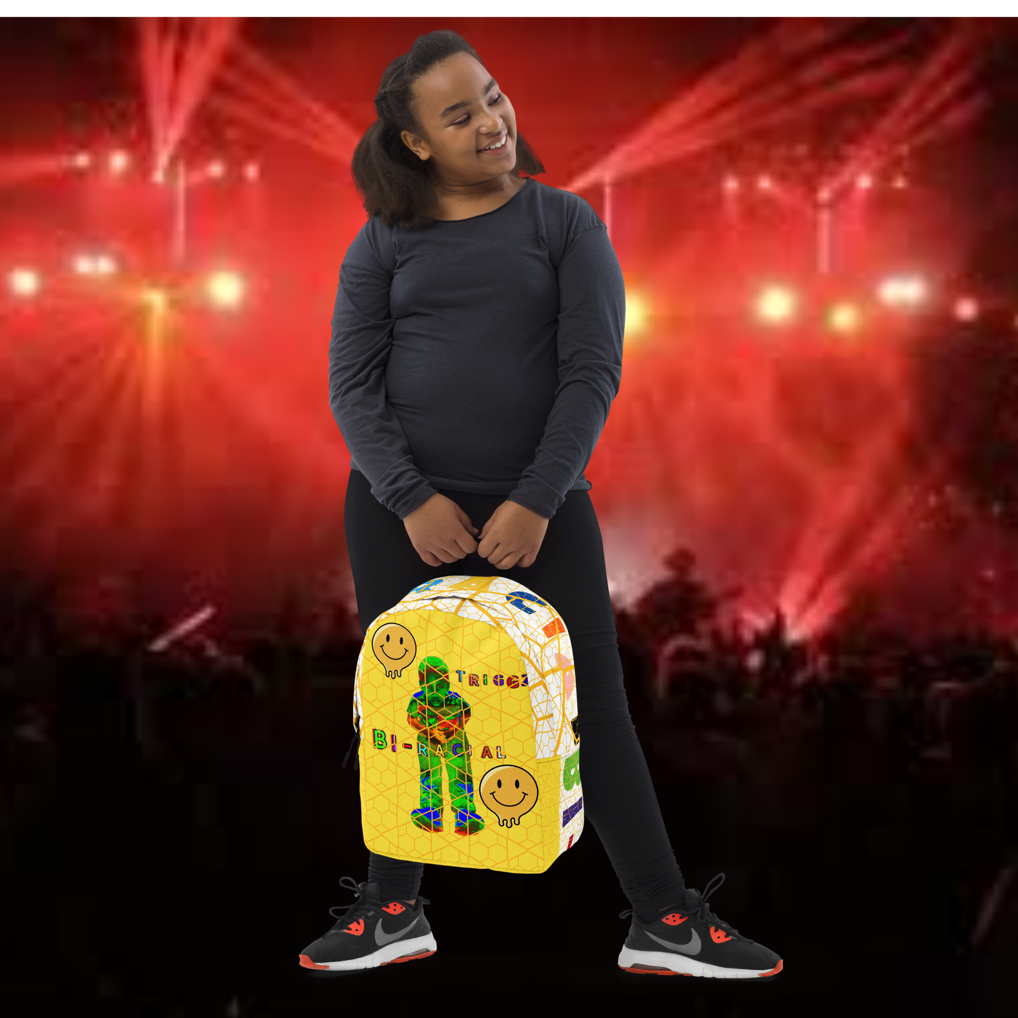 Bi-Racial Brand Kids Backpack