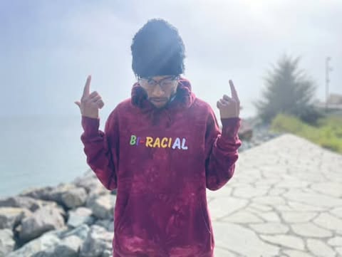 Bi-Racial Brand Tie-Dye Hoodie