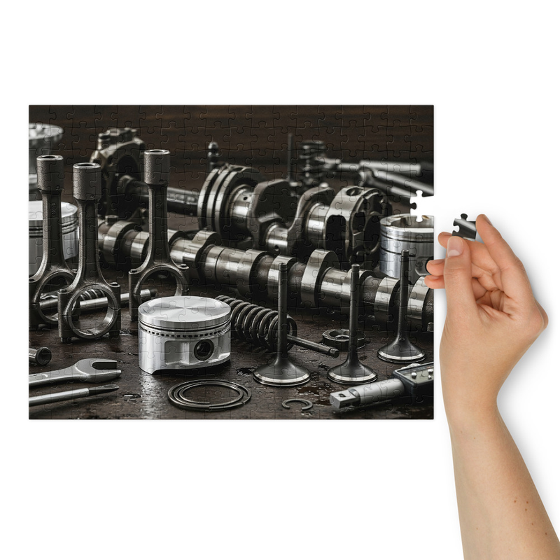 Zero Racing Co. Garage Night Puzzle
