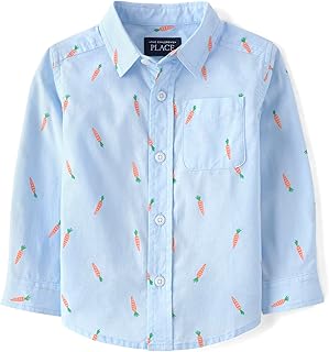 Children’s carrot print shirt