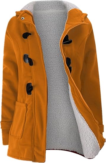 Women's Warm Fleece Toggle Coat