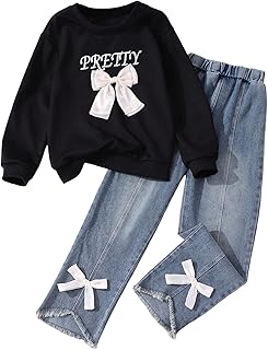 Girls' Pretty Bow Outfit