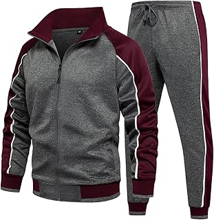 Men's Athletic Tracksuit Set