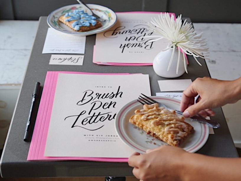Brush Pen Lettering Class ***Pumpkin Edition!***