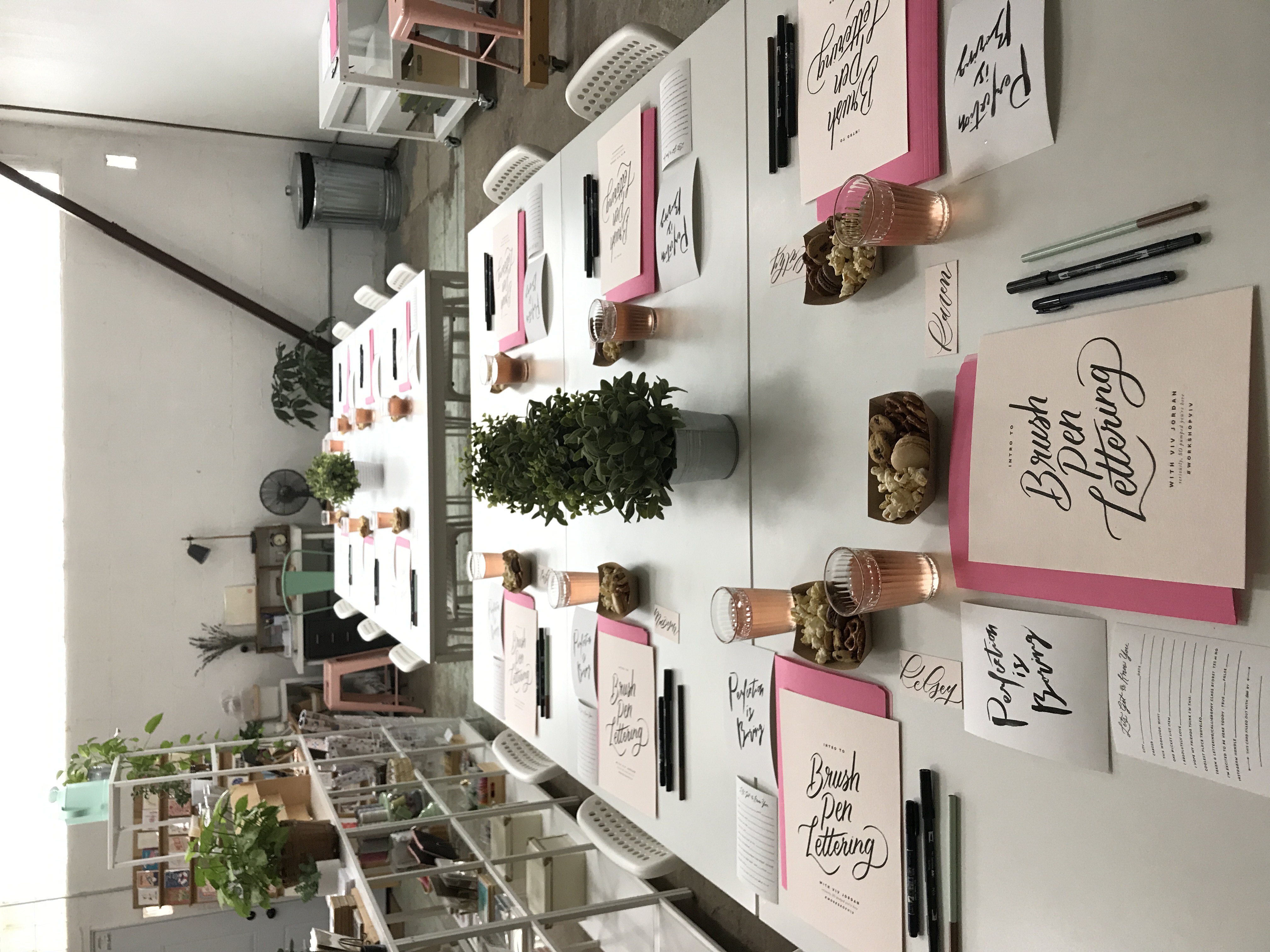 Intro to Brush Pen Lettering Class *Friendsgiving Class* - 11/13/25