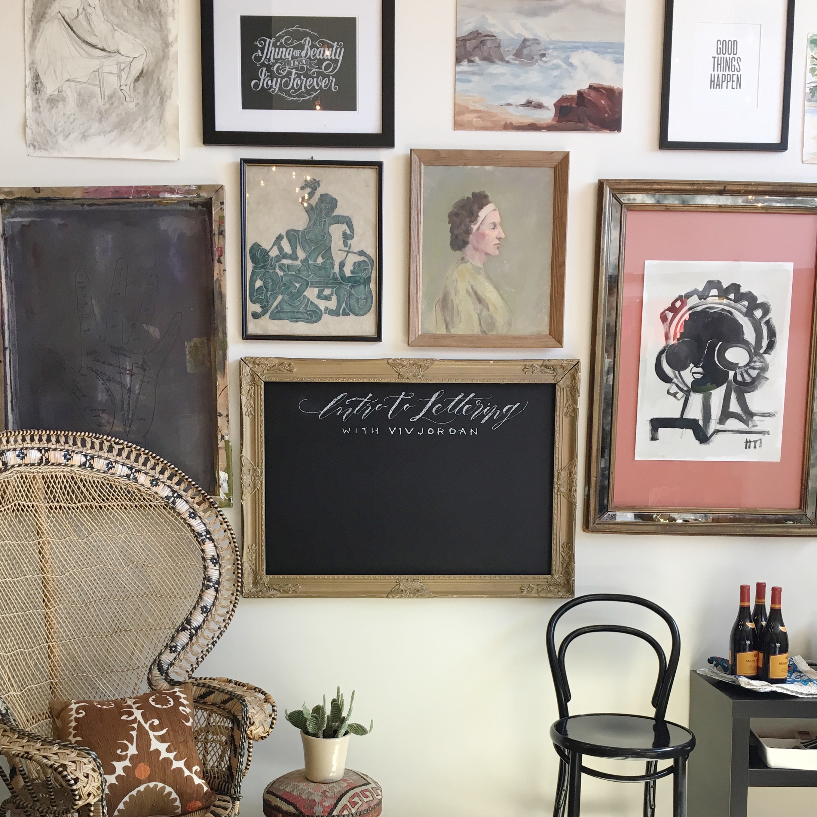 Intro to Brush Pen Lettering Class *Friendsgiving Class* - 11/13/25