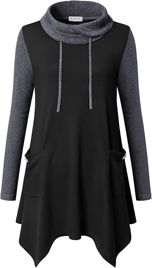 Women's Long Sleeve Tunic Dress