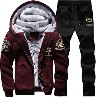 Men's Winter Fleece Tracksuit Set