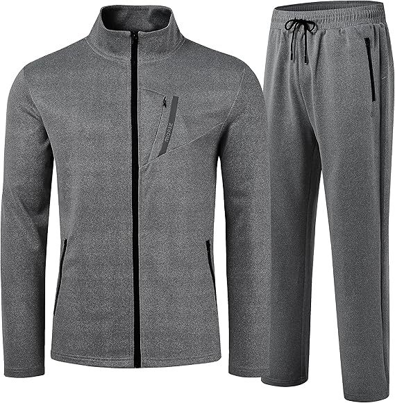 Men's Athletic Tracksuit Set