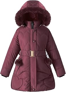 Girls' Winter Hooded Coat