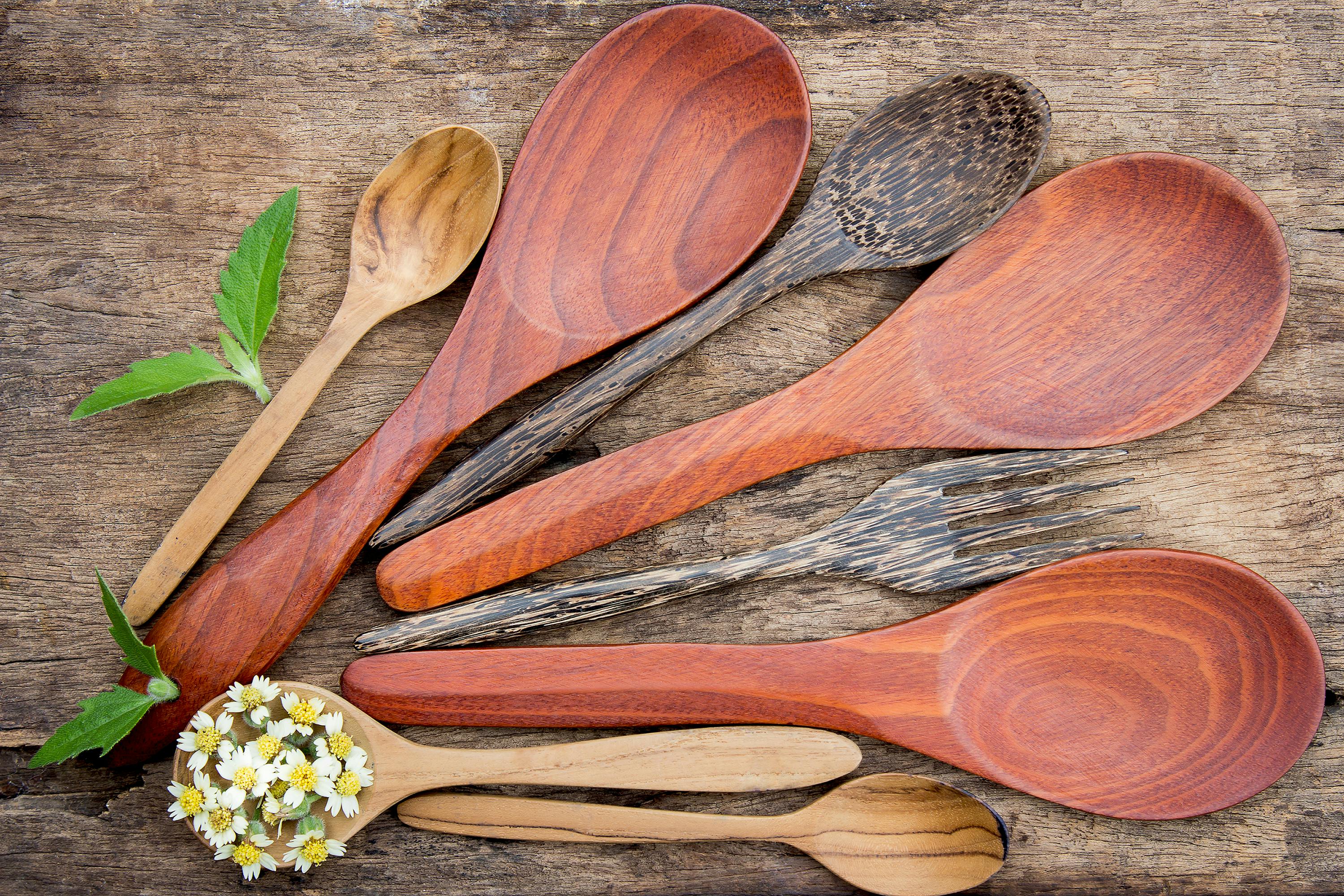 Handcrafted Wooden Spoons