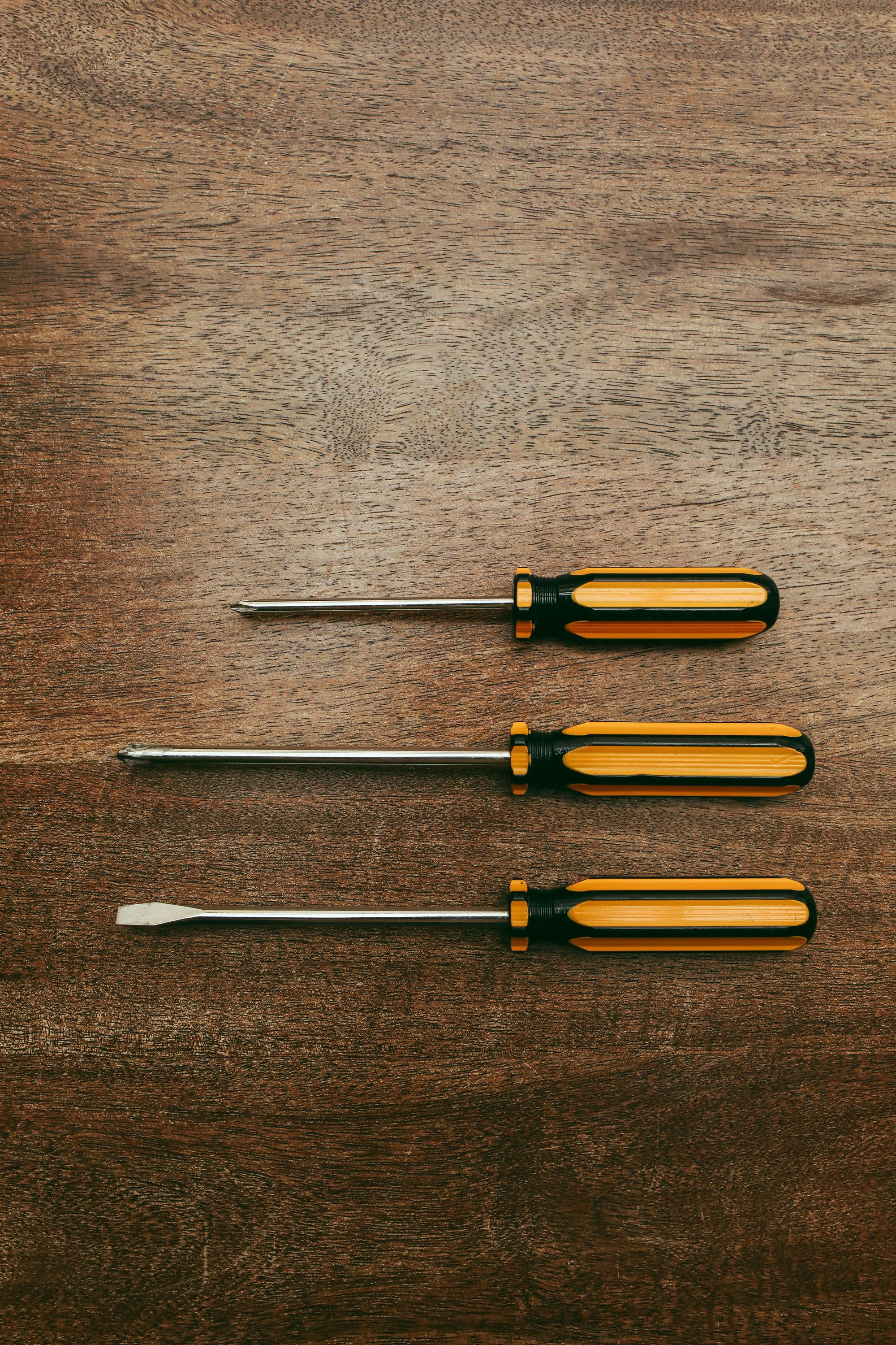 Set of Screwdrivers