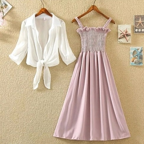 Summer Two-Piece Dress Set