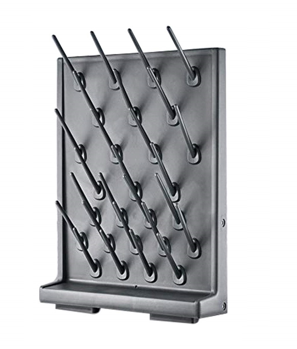 Wall-mounted drying rack