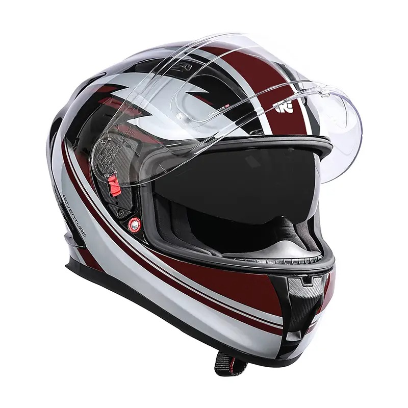 ROYAL ENFIELD SPEEDX FULL FACE HELMET - MAROON