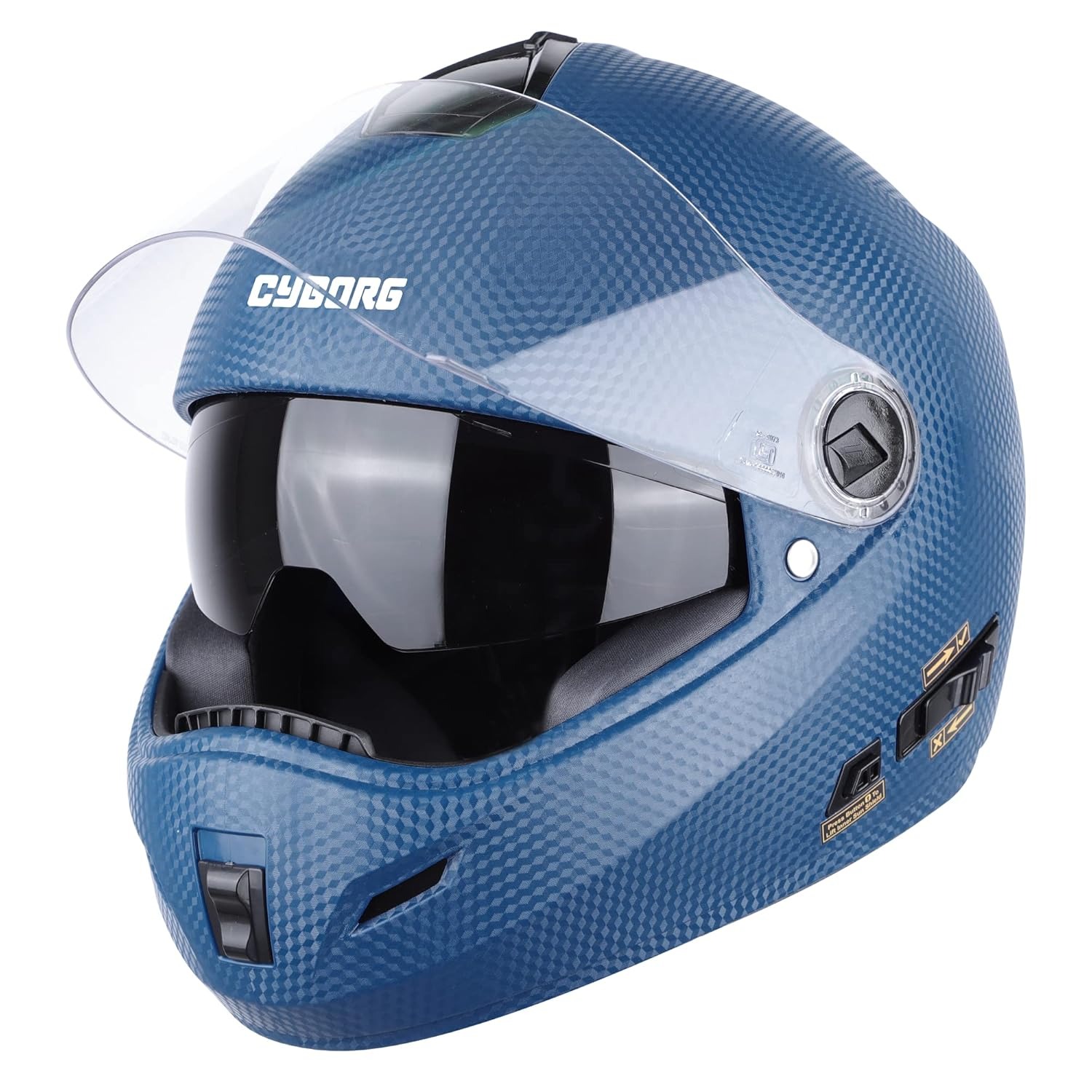 Cyborg ISI Certified Full Face Helmet