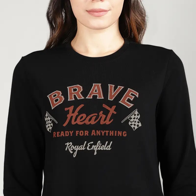 BRAVEHEART WOMEN'S T-SHIRT - BLACK