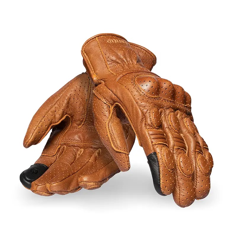 ROYAL ENFIELD VINTAGE RIDING WOMEN'S GLOVES -TAN