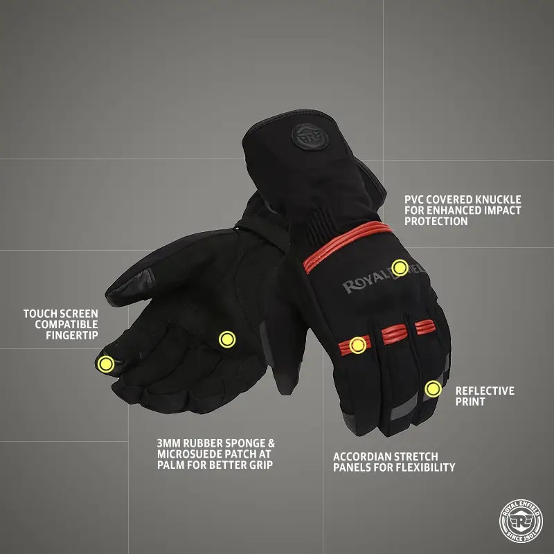 Waterproof Winter Glove - Black